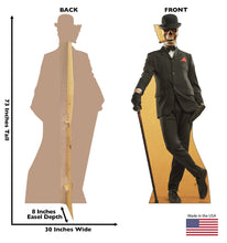 Load image into Gallery viewer, Top Hat Skeleton Cardboard Cutout - AT TEN Distribution