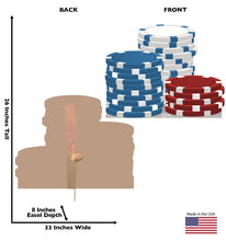 Load image into Gallery viewer, Vegas Chips - Cardboard Cutout 1844 - AT TEN Distribution