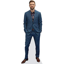 Load image into Gallery viewer, Justin Timberlake (Blue Suit) Mini Size Cutout