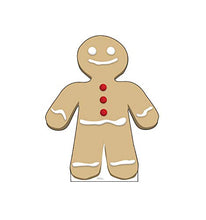 Load image into Gallery viewer, Advanced Graphics Gingerbread Man Life Size Cardboard Cutout Standup