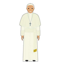 Load image into Gallery viewer, Advanced Graphics Pope White Outfit (Illustrated) Life Size Cardboard Cutout Standup
