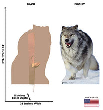 Load image into Gallery viewer, Advanced Graphics Wolf Life Size Cardboard Cutout Standup