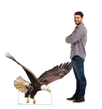 Load image into Gallery viewer, Advanced Graphics Flying Bald Eagle Life Size Cardboard Cutout Standup - Made in USA