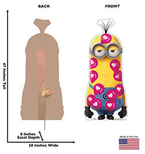 Load image into Gallery viewer, Advanced Graphics Kevin Valentines Day Life Size Cardboard Cutout Standup - Minions
