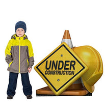 Load image into Gallery viewer, Advanced Graphics Under Construction Sign Life Size Cardboard Cutout Standup