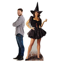 Load image into Gallery viewer, Advanced Graphics Glitter Witch Life Size Cardboard Cutout Standup