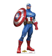 Load image into Gallery viewer, Advanced Graphics Captain America Life Size Cardboard Cutout Standup - Marvel: Contest of Champions