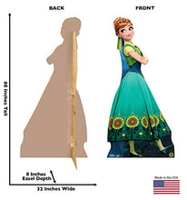 Load image into Gallery viewer, Advanced GraphicsAnna Life Size Cardboard Cutout Standup - Disney's Frozen Fever (2015 Short Film)
