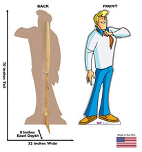 Load image into Gallery viewer, Advanced Graphics Fred Life Size Cardboard Cutout Standup - Scooby-Doo! Mystery Incorporated