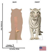 Load image into Gallery viewer, Advanced Graphics White Tiger Life Size Cardboard Cutout Standup