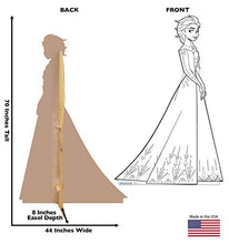Load image into Gallery viewer, Advanced Graphics Color Me Elsa Life Size Cardboard Cutout Standup - Disney's Frozen 2