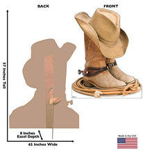 Load image into Gallery viewer, Advanced Graphics Cowboy Boots Life Size Cardboard Cutout Standup