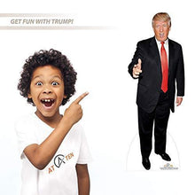 Load image into Gallery viewer, Donald Trump Cardboard Cutout Standup-6 Feet Life Size Trump Stand up Cardboard-Great Party Decoration Solid Cardboard Print 75x29 inches