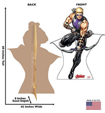 Load image into Gallery viewer, Advanced Graphics Hawkeye Life Size Cardboard Cutout Standup - Marvel's Avengers Animated