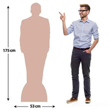 Load image into Gallery viewer, Michael Scott Cardboard Cutout Standup Steve Carell Celebrity Life-Size Realistic Set of 2 - Michael Scott Celebrity Paper Mask - Mask Included - Mich