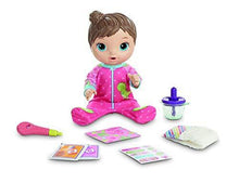 Load image into Gallery viewer, Baby Alive Mix My Medicine Baby Doll, Dinosaur Pajamas, Drinks and Wets, Doctor Accessories, Brown Hair Toy for Kids Ages 3 and Up