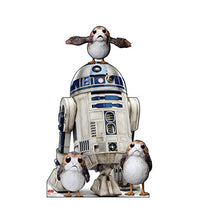 Load image into Gallery viewer, Advanced Graphics Porgs with R2-D2 Life Size Cardboard Cutout Standup - Star Wars: Episode VIII - The Last Jedi (2017 Film)