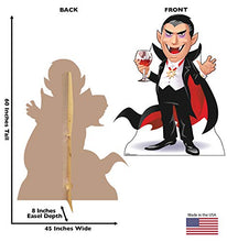 Load image into Gallery viewer, Advanced Graphics Cartoon Dracula Life Size Cardboard Cutout Standup