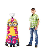 Load image into Gallery viewer, Advanced Graphics Kevin Valentines Day Life Size Cardboard Cutout Standup - Minions