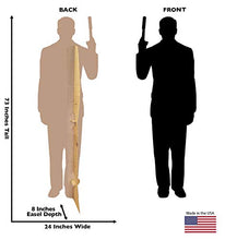 Load image into Gallery viewer, Advanced Graphics Secret Agent Spy with Gun Silhouette Life Size Cardboard Cutout Standup