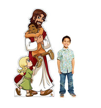 Load image into Gallery viewer, Advanced Graphics Jesus with Children Life Size Cardboard Cutout Standup - Creative for Kids
