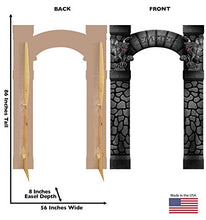 Load image into Gallery viewer, Advanced Graphics Cemetery Arch Entrance Life Size Cardboard Cutout Standup