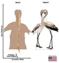Load image into Gallery viewer, Advanced Graphics Flamingos Life Size Cardboard Cutout Standup