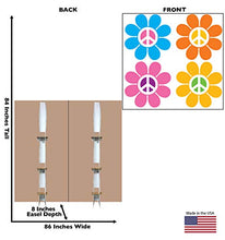 Load image into Gallery viewer, Advanced Graphics 70's Backdrop Double Wide Life Size Cardboard Cutout Standup