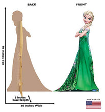 Load image into Gallery viewer, Advanced Graphics Elsa Life Size Cardboard Cutout Standup - Disney's Frozen Fever (2015 Short Film)