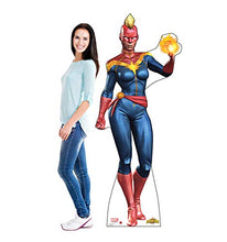 Load image into Gallery viewer, Advanced Graphics Captain Marvel Life Size Cardboard Cutout Standup - Marvel: Contest of Champions