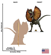 Load image into Gallery viewer, Advanced Graphics Dilophosaurus Life Size Cardboard Cutout Standup - Jurassic World Dominion (2022 Film)