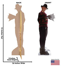 Load image into Gallery viewer, Advanced Graphics Freddy Krueger Life Size Cardboard Cutout Standup - A Nightmare on Elm Street