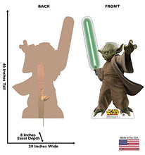 Load image into Gallery viewer, Advanced Graphics Yoda Life Size Cardboard Cutout Standup - Star Wars Prequel Trilogy