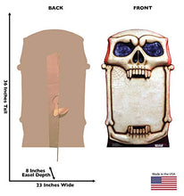 Load image into Gallery viewer, Advanced Graphics Skull Signboard Life Size Cardboard Cutout Standup