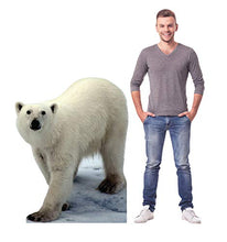 Load image into Gallery viewer, Advanced Graphics Polar Bear Life Size Cardboard Cutout Standup