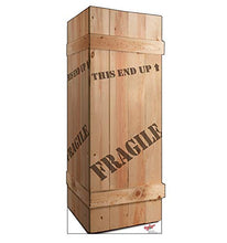 Load image into Gallery viewer, Advanced Graphics Fragile Leg Lamp Crate Life Size Cardboard Cutout Standup - A Christmas Story (1983 Film)