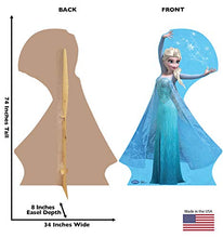 Load image into Gallery viewer, Advanced Graphics Snow Queen Elsa Life Size Cardboard Cutout Standup - Disney's Frozen (2013 Film)