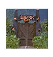 Load image into Gallery viewer, Advanced Graphics Jurassic World Gate Backdrop Double Wide Cardboard Cutout Standup - Jurassic World Dominion (2022 Film)