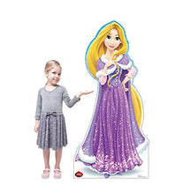 Load image into Gallery viewer, Advanced Graphics Holiday Rapunzel Life Size Cardboard Cutout Standup - Disney Holiday Collection