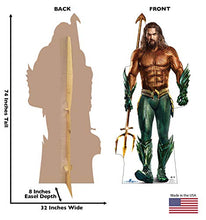 Load image into Gallery viewer, Advanced Graphics Aquaman Cardboard Cutout Standup - Aquaman (Warner Bros 2018 Film)