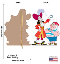 Load image into Gallery viewer, Advanced Graphics Captain Hook and Mr. SMEE Life Size Cardboard Cutout Standup - Disney Junior's Jake and The Never Land Pirates