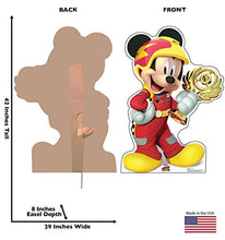 Load image into Gallery viewer, Advanced Graphics Mickey Trophy Life Size Cardboard Cutout Standup - Disney Junior's Mickey and The Roadster Racers