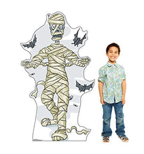 Load image into Gallery viewer, Advanced Graphics Cartoon Mummy & Bats Life Size Cardboard Cutout Standup