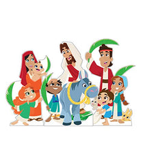 Load image into Gallery viewer, Advanced Graphics Palm Sunday Set Life Size Cardboard Cutout Standup - Creative for Kids