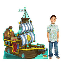 Load image into Gallery viewer, Advanced Graphics Bucky Pirate Ship Life Size Cardboard Cutout Standup - Disney Junior's Jake and The Never Land Pirates