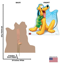 Load image into Gallery viewer, Advanced Graphics Holiday Pluto Life Size Cardboard Cutout Standup - Disney Holiday Collection