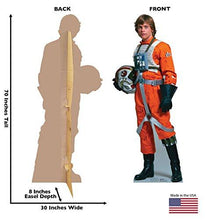 Load image into Gallery viewer, Advanced Graphics Luke Skywalker Rebel Pilot Life Size Cardboard Cutout Standup - Star Wars Classics (IV - VI)