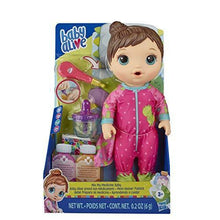 Load image into Gallery viewer, Baby Alive Mix My Medicine Baby Doll, Dinosaur Pajamas, Drinks and Wets, Doctor Accessories, Brown Hair Toy for Kids Ages 3 and Up