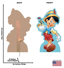 Load image into Gallery viewer, Advanced Graphics Pinocchio & Jiminy Cricket Life Size Cardboard Cutout Standup - Disney's Pinocchio