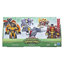 Load image into Gallery viewer, Transformers Dinobot Adventures Dinobot Squad Grimlock, Dinobot Snarl, and Predaking 3-Pack Converting Figures, 4.5-Inch Toys, Ages 3 and Up